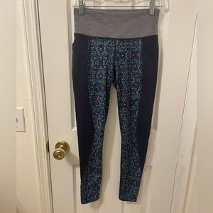 Women’s size small Athleta leggings, multi-colored